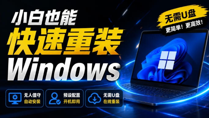 免U盘重装！这工具让小白也可快速重装Windows，支持无人值守配置，数据无忧CmzPrep_Rev2网创-网赚-电商-tk-出海-AI-抖音-快手-小红书-视频号-玩法-创业-小程序-公众号-私域-s粉网创智库
