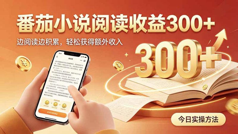 全自动番茄挂机玩法，日入300+，操作门槛低，一台电脑即可开展网创-网赚-电商-tk-出海-AI-抖音-快手-小红书-视频号-玩法-创业-小程序-公众号-私域-s粉网创智库
