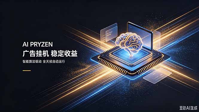 AI Pryzen 广告挂机｜24小时自动跑，日入300-500，新手零门槛 - 网创智库网创-网赚-电商-tk-出海-AI-抖音-快手-小红书-视频号-玩法-创业-小程序-公众号-私域-s粉网创智库