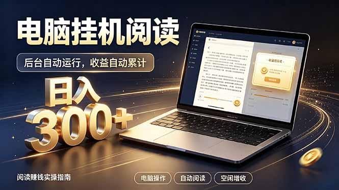 看小说也有收益？自动化流程，轻松日入300+ - 网创智库网创-网赚-电商-tk-出海-AI-抖音-快手-小红书-视频号-玩法-创业-小程序-公众号-私域-s粉网创智库