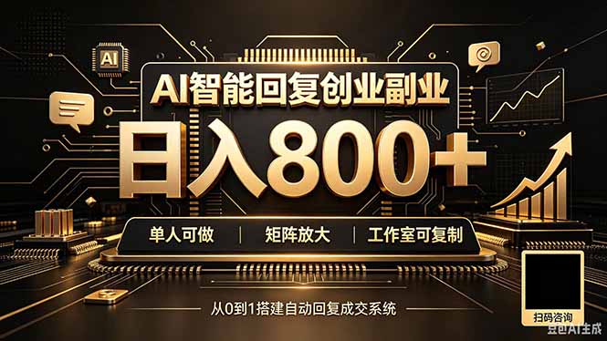 全自动AI挂机创业｜个人副业→工作室全链路扶持网创-网赚-电商-tk-出海-AI-抖音-快手-小红书-视频号-玩法-创业-小程序-公众号-私域-s粉网创智库