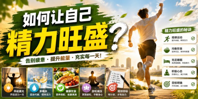 付费文章:如何让自己精力旺盛?网创-网赚-电商-tk-出海-AI-抖音-快手-小红书-视频号-玩法-创业-小程序-公众号-私域-s粉网创智库